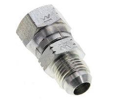 JIC Nipple UNF 9/16''-18 Male x Female Steel 275bar (3863.75psi)