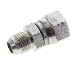 JIC Nipple UNF 9/16''-18 Male x Female Steel 275bar (3863.75psi)