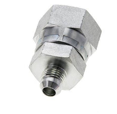 JIC Reducing Nipple UNF 9/16''-18 Male x UN 1-1/16''-12 Female Steel 210bar (2950.5psi)