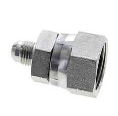 JIC Reducing Nipple UNF 9/16''-18 Male x UN 1-1/16''-12 Female Steel 210bar (2950.5psi)