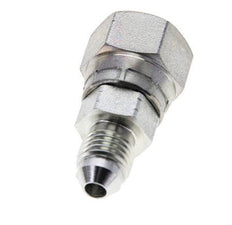 JIC Reducing Nipple UNF 7/16''-20 Male x UNF 9/16''-18 Female Steel 275bar (3863.75psi)