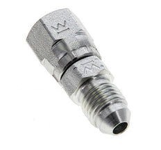 JIC Nipple UNF 7/16''-20 Male x Female Steel 310bar (4355.5psi)