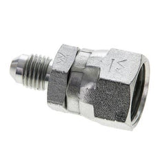 JIC Reducing Nipple UNF 7/16''-20 Male x UNF 3/4''-16 Female Steel 275bar (3863.75psi)