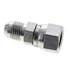 JIC Nipple UNF 1/2''-20 Male x Female Steel 275bar (3863.75psi)