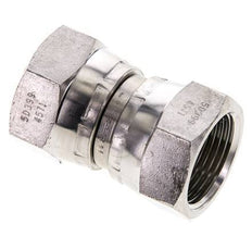 Reducing Straight Connector G3/4'' Female High Pressure Stainless Steel 60° Cone 175bar (2458.75psi) Hydraulic