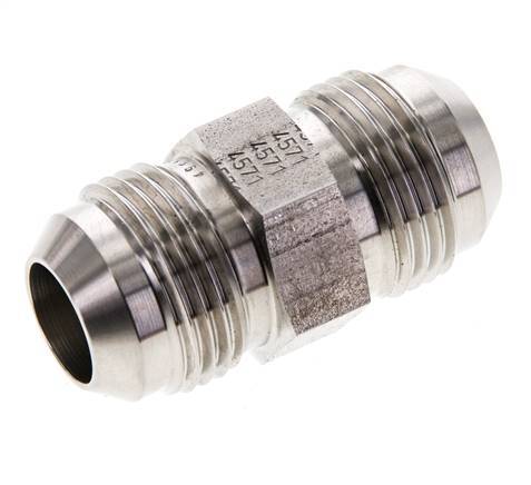 JIC Double Nipple UN 1-1/16''-12 Stainless Steel 210bar (2950.5psi)