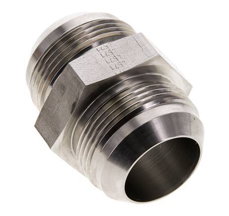 JIC Double Nipple UN 1-5/8''-12 Stainless Steel 140bar (1967.0psi)