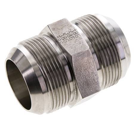 JIC Double Nipple UN 1-7/8''-12 Stainless Steel 100bar (1405.0psi)
