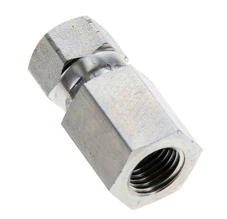JIC Fitting G1/4'' x UNF 1/2''-20 Female Steel 275bar (3863.75psi)
