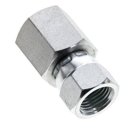 JIC Fitting G3/8'' x UNF 9/16''-18 Female Steel 275bar (3863.75psi)
