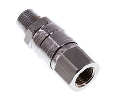 Rotary Joint R1/4'' Male x G1/4'' Female Nickel-plated Steel 15bar (210.75psi) for Tools