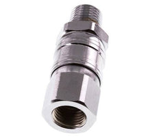 Rotary Joint R1/4'' Male x G1/4'' Female Nickel-plated Steel 15bar (210.75psi) for Tools