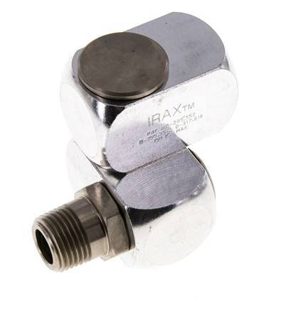 Rotary Joint R1/2'' Female x Male Z-shape Nickel-plated Brass 15bar (210.75psi)