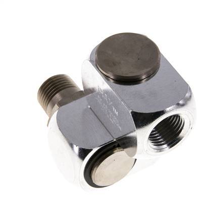 Rotary Joint R1/2'' Female x Male Z-shape Nickel-plated Brass 15bar (210.75psi)