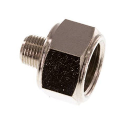 Reducing Adapter R1/8'' Male x Rp3/8'' Female Nickel-plated Brass 16bar (224.8psi) [2 Pieces]