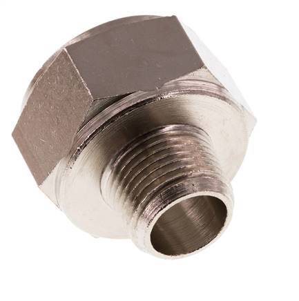 Reducing Adapter R3/8'' Male x Rp3/4'' Female Nickel-plated Brass 16bar (224.8psi)