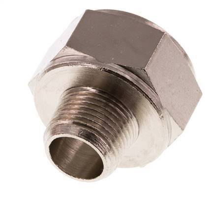 Reducing Adapter R3/8'' Male x Rp3/4'' Female Nickel-plated Brass 16bar (224.8psi)