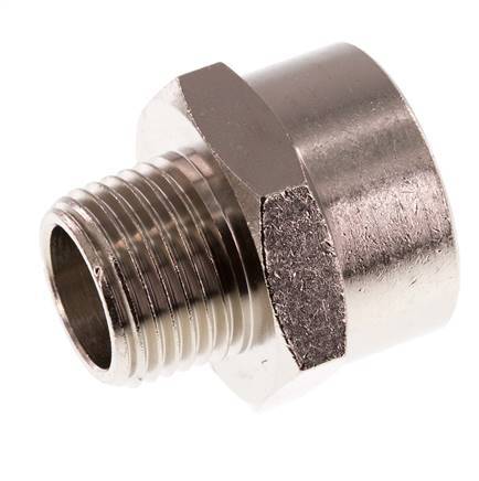 Reducing Adapter R1/2'' Male x Rp3/4'' Female Nickel-plated Brass 16bar (224.8psi)