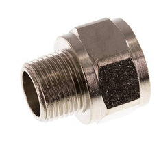 Reducing Adapter R3/8'' Male x Rp1/2'' Female Nickel-plated Brass 16bar (224.8psi) [2 Pieces]