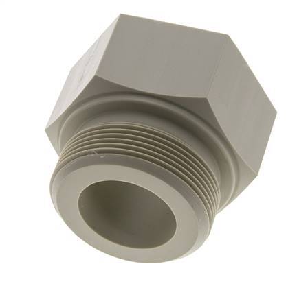Threaded Extension G2'' Male x Female Polypropylene (pp) 10bar (140.5psi) FDA 70mm Hex