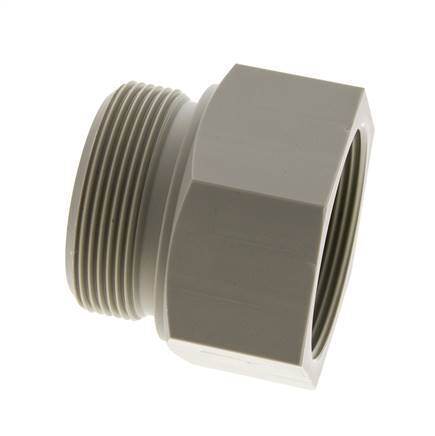 Threaded Extension G2'' Male x Female Polypropylene (pp) 10bar (140.5psi) FDA 70mm Hex