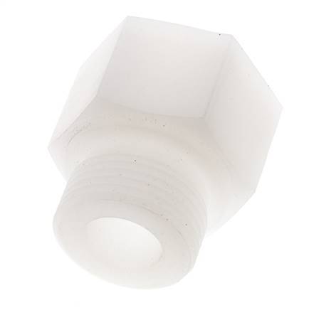 Threaded Extension G1'' Male x Female PVDF 10bar (140.5psi) FDA 43mm Hex