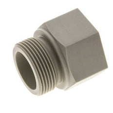 Threaded Extension G1 1/4'' Male x Female Polypropylene (pp) 10bar (140.5psi) FDA 50mm Hex