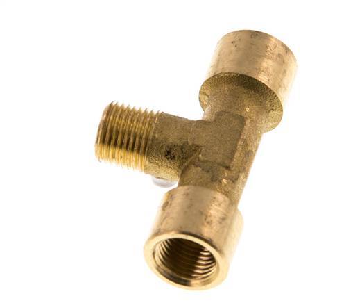 Tee Fitting G1/8'' Female x R1/8'' Male Brass 16bar (224.8psi) [2 Pieces]