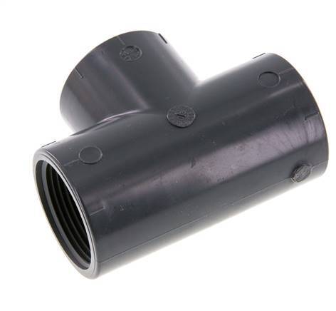 Tee Fitting Rp1 1/4'' Pvc-u EN 1452-3 16bar (224.8psi)