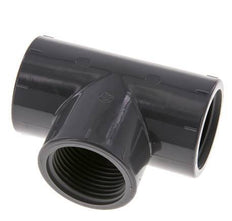 Tee Fitting Rp1'' Pvc-u EN 1452-3 16bar (224.8psi) [2 Pieces]