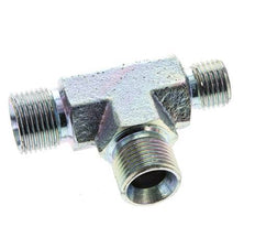 Tee Fitting G1/4'' x G3/8'' Male Steel 325bar (4566.25psi)