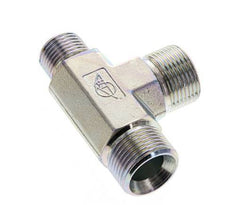 Tee Fitting G1/2'' x G3/4'' Male Steel 325bar (4566.25psi)