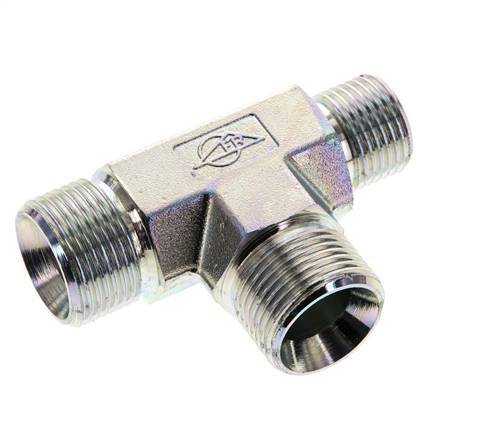 Tee Fitting G1/2'' x G3/4'' Male Steel 325bar (4566.25psi)