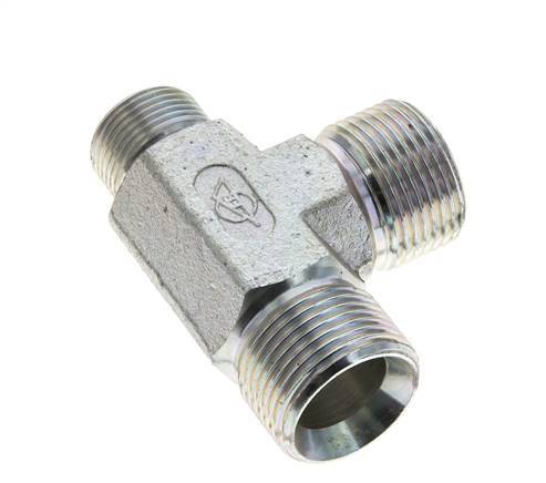 Tee Fitting G3/4'' x G1'' Male Steel 225bar (3161.25psi)