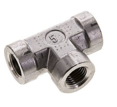 Tee Fitting 1/4'' NPT Female Stainless steel High Pressure 275bar (3863.75psi)