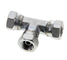 Tee Fitting G1/4'' Female Steel Hydraulic 400bar (5620.0psi)