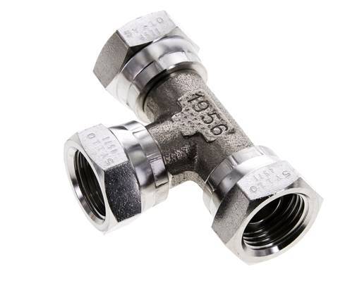 Tee Fitting G1/2'' Female Stainless steel Hydraulic 300bar (4215.0psi)