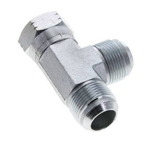 JIC Tee Fitting UN 1-5/16''-12 Female x Male Steel 250bar (3512.5psi)