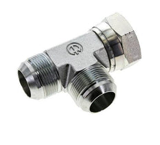 JIC Tee Fitting UN 1-5/8''-12 Female x Male Steel 210bar (2950.5psi)