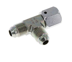JIC Tee Fitting UNF 1/2''-20 Female x Male Steel 350bar (4917.5psi)