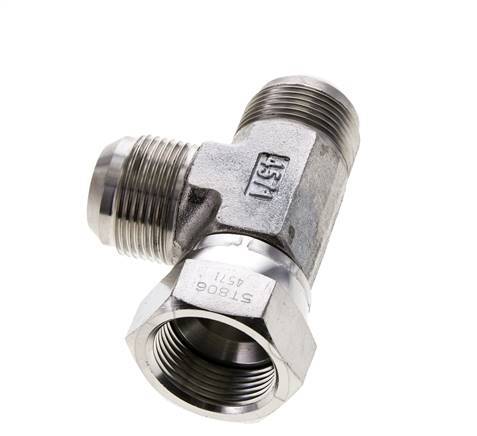 JIC Tee Fitting UN 1-5/16''-12 Female x Male Stainless steel 250bar (3512.5psi)