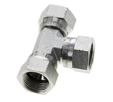 JIC Tee Fitting UN 1-1/16''-12 Female Steel 210bar (2950.5psi)