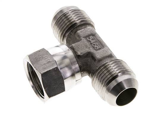 JIC Tee Fitting UN 1-1/16''-12 Male x Female Stainless steel 350bar (4917.5psi)