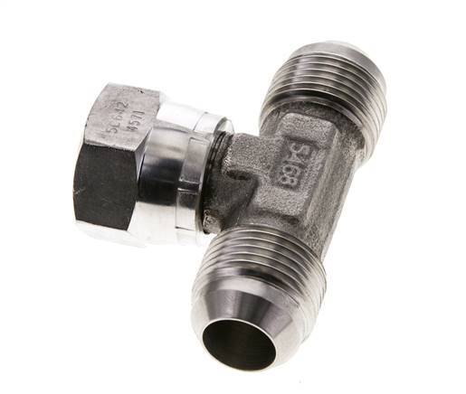 JIC Tee Fitting UN 1-1/16''-12 Male x Female Stainless steel 350bar (4917.5psi)