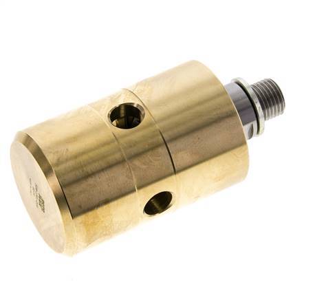 Rotary Joint G1/4'' Female x G1/4'' Male Brass 50bar (702.5psi) Abrasive Media