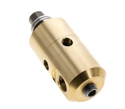 Rotary Joint G3/8'' Female x G3/8'' Male Brass 50bar (702.5psi) Abrasive Media