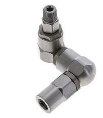 Swivel Joint 3/8'' Male R x Female Rp Z-shape Steel NBR 350bar (4917.5psi)