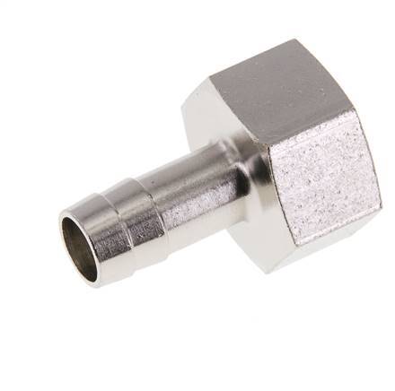 G 3/4'' x 13mm Nickel plated Brass Hose barb 16 Bar