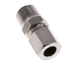 R 1/4'' Male x 8LL Stainless steel Straight Cutting Ring 100 Bar DIN 2353