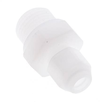 12x14mm & G1/2'' PP Straight Hose Fitting with Male Threads 10bar/145psi